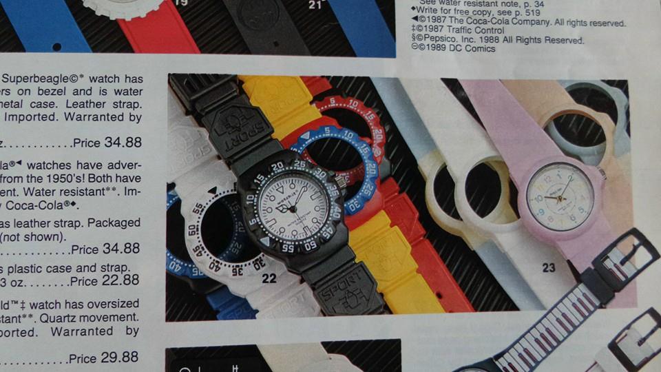 1989 Sears Wishbook Cassette Watch