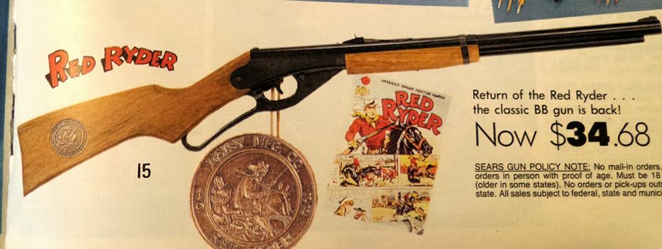 1989 Sears Wishbook Red Ryder
