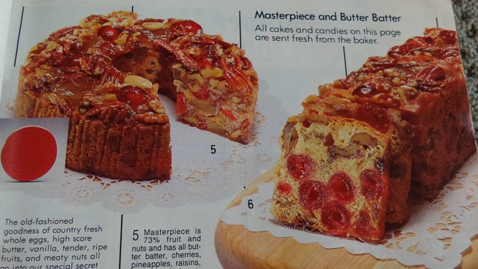 1989 Sears Wishbook Fruitcakes