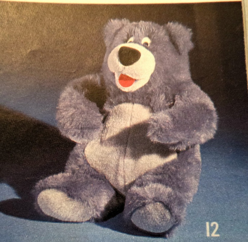 1989 Sears Wishbook Disney Plush Baloo