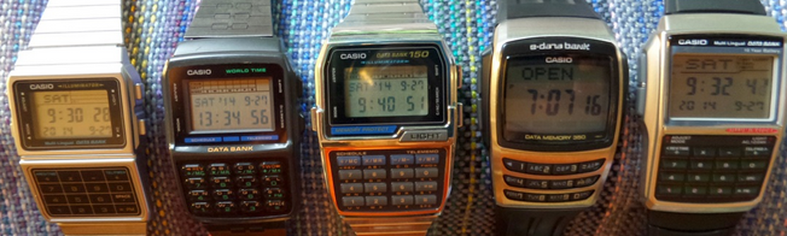 Casio Data Bank Watches